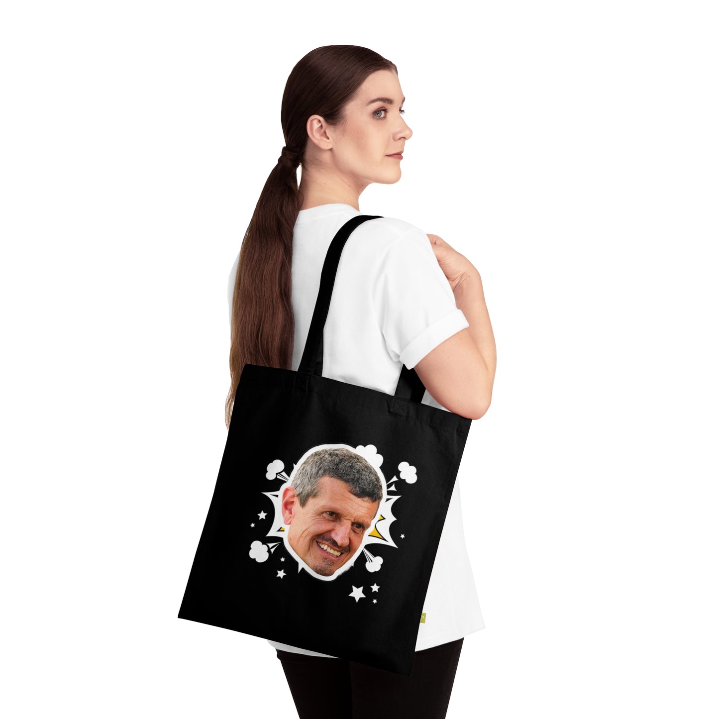 King F1 Guenther Steiner! Haas F1 Merch | Organic Cotton Tote Bag