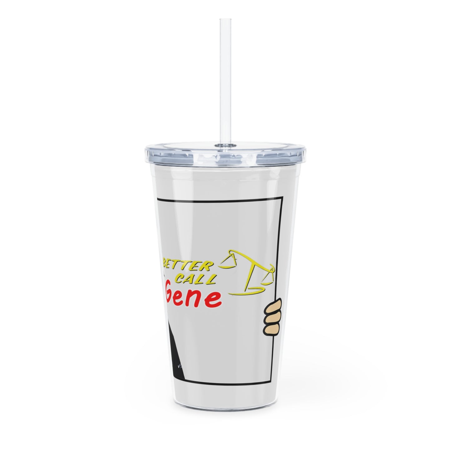 F1 Guenther Steiner - "Better Call Gene"- Tumbler with Straw