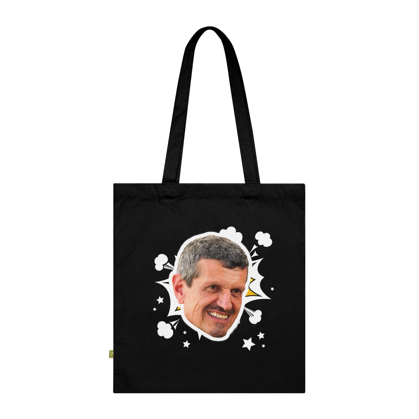 King F1 Guenther Steiner! Haas F1 Merch | Organic Cotton Tote Bag