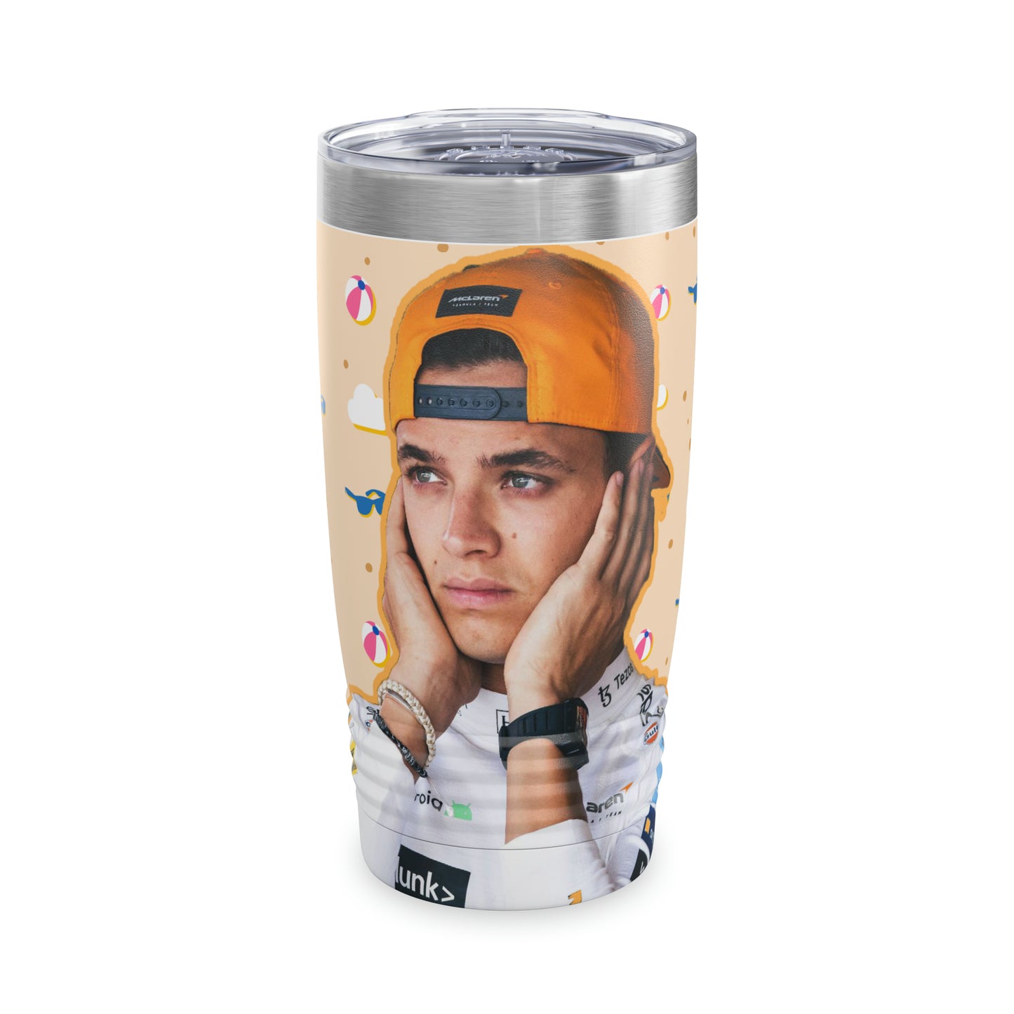Lando Norris | F1 Merch Cup | Ringneck Tumbler, 20oz