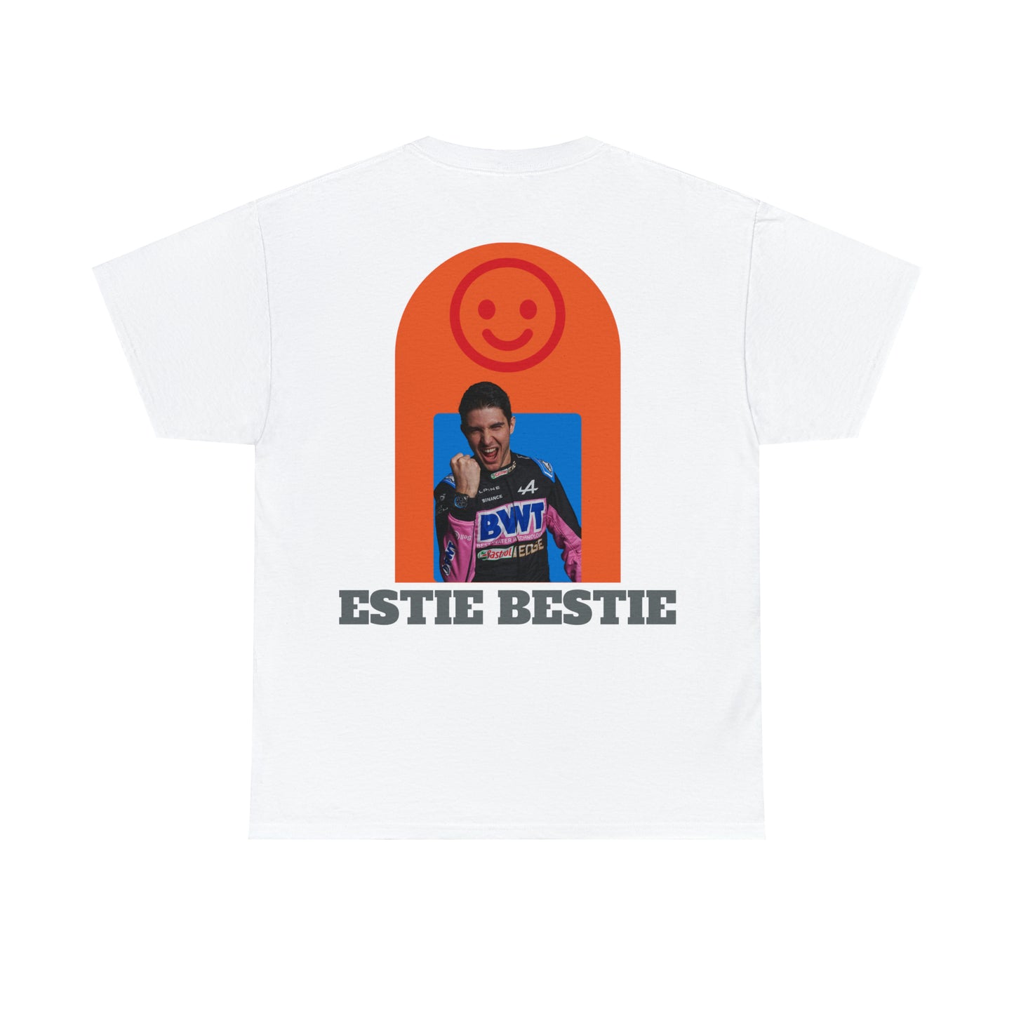 Esteban Ocon | 'ESTIE BESTIE' | F1 Fans Merch | Unisex Heavy Cotton Tshirt