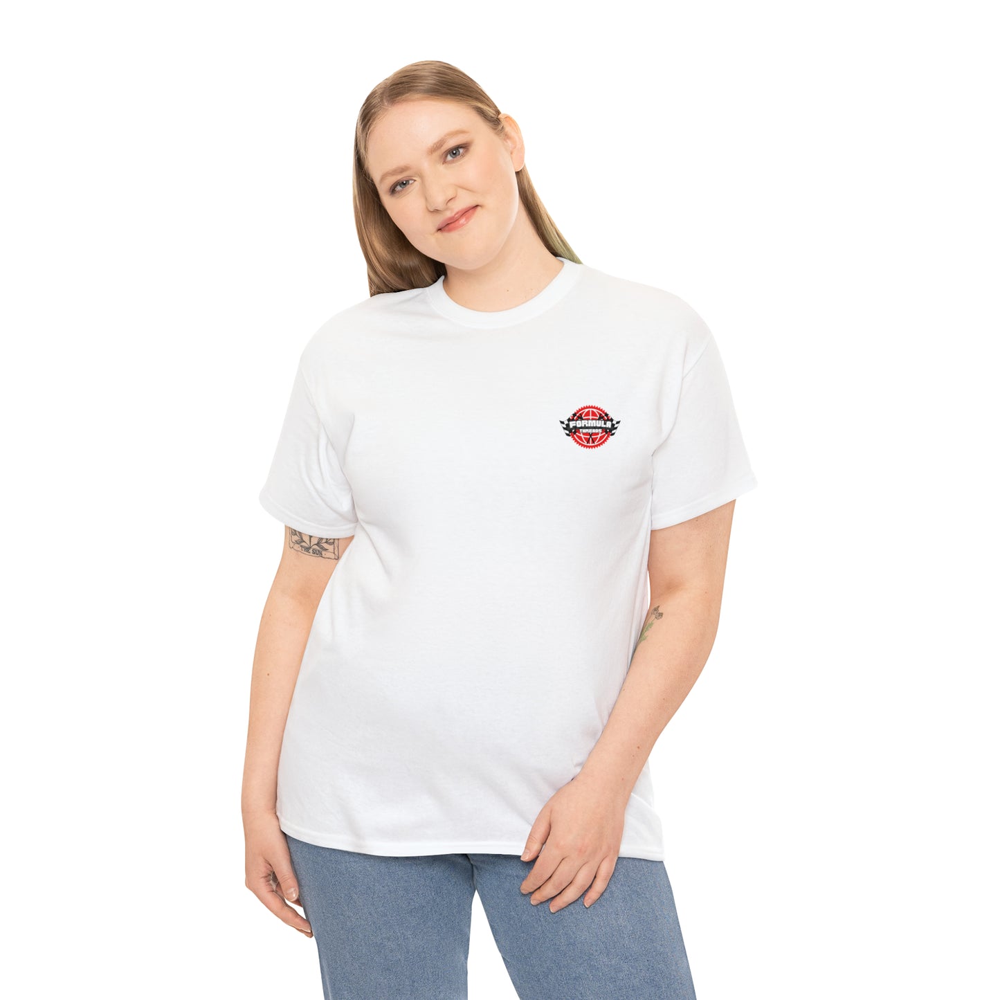 F1 BRIT Crew! Lando, Hamilton, Russell & Albon | F1 UK | Unisex Heavy Cotton Tshirt