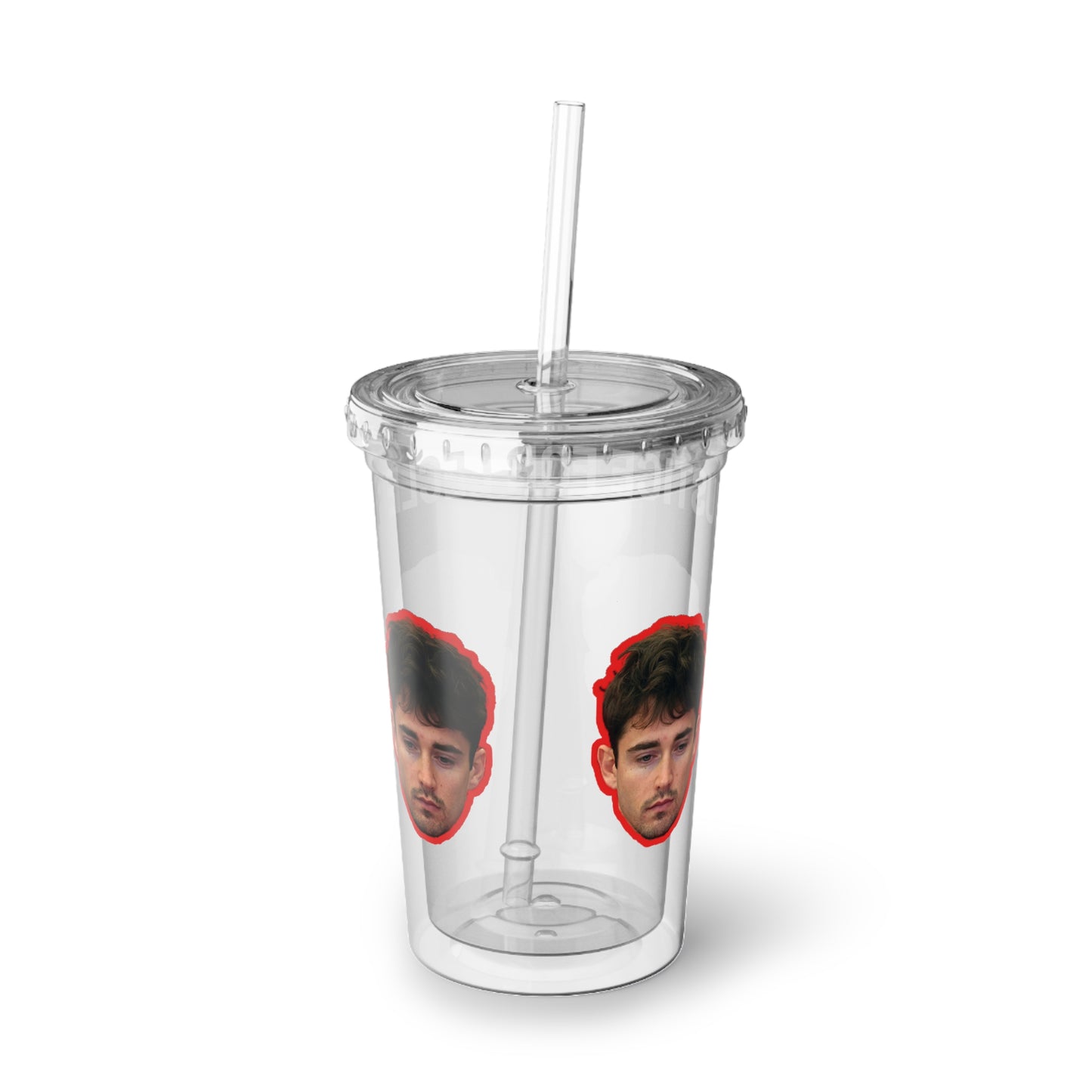 Justice for Charles Leclerc! | F1 Fan Merch | Suave Acrylic Cup