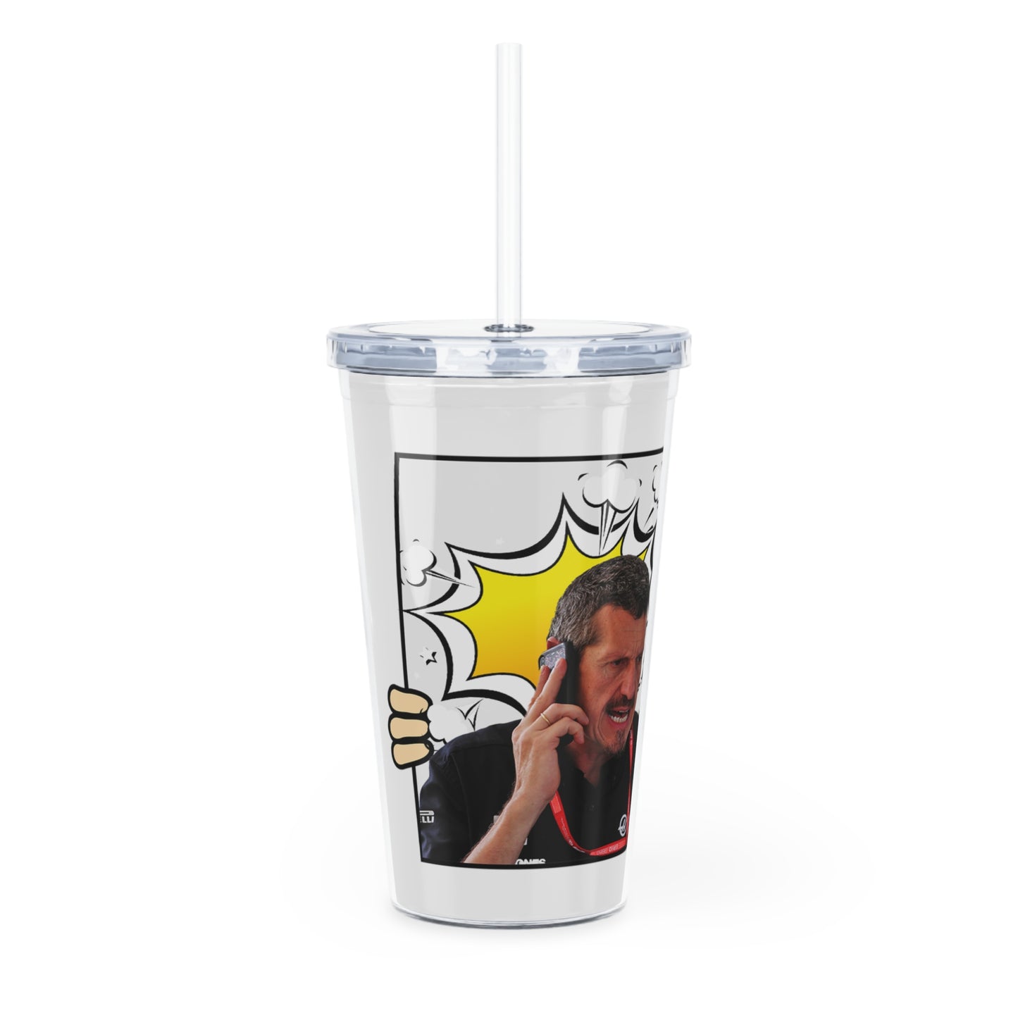 F1 Guenther Steiner - "Better Call Gene"- Tumbler with Straw