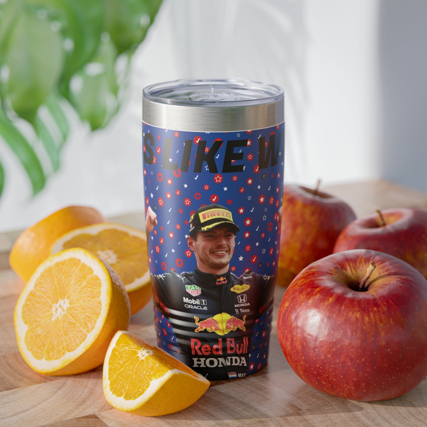 Max 'Tastes Like Winning' Verstappen! | F1 Fan Merch | Ringneck Tumbler, 20oz