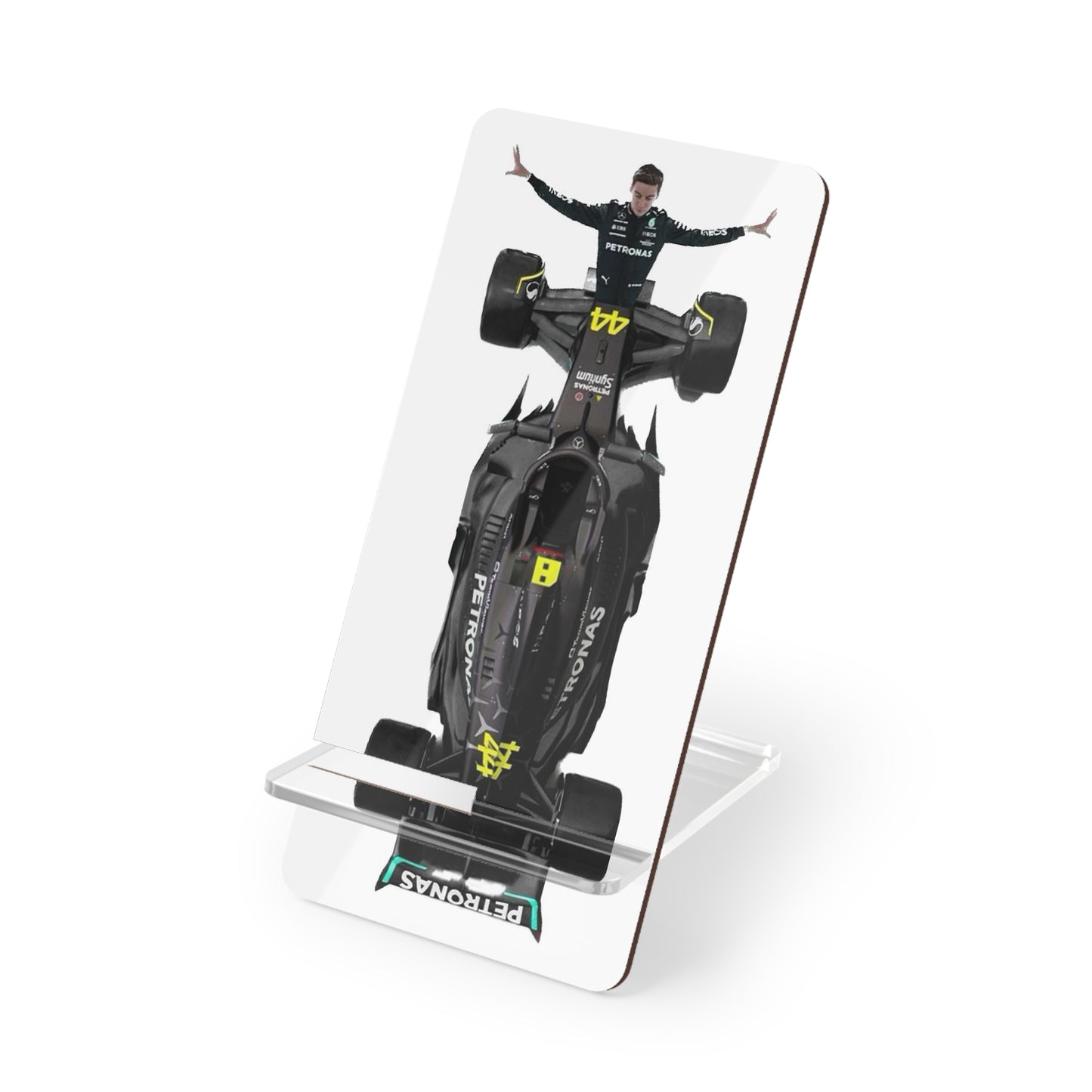 F1 Funny George Russell | Merc Merch | Mobile Display Stand for Smartphones
