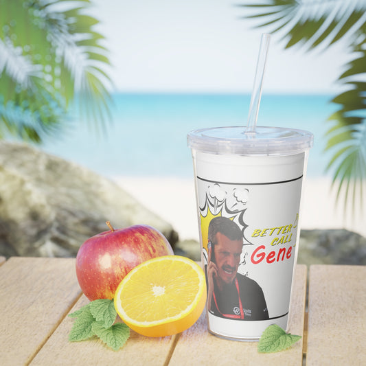 F1 Guenther Steiner - "Better Call Gene"- Tumbler with Straw
