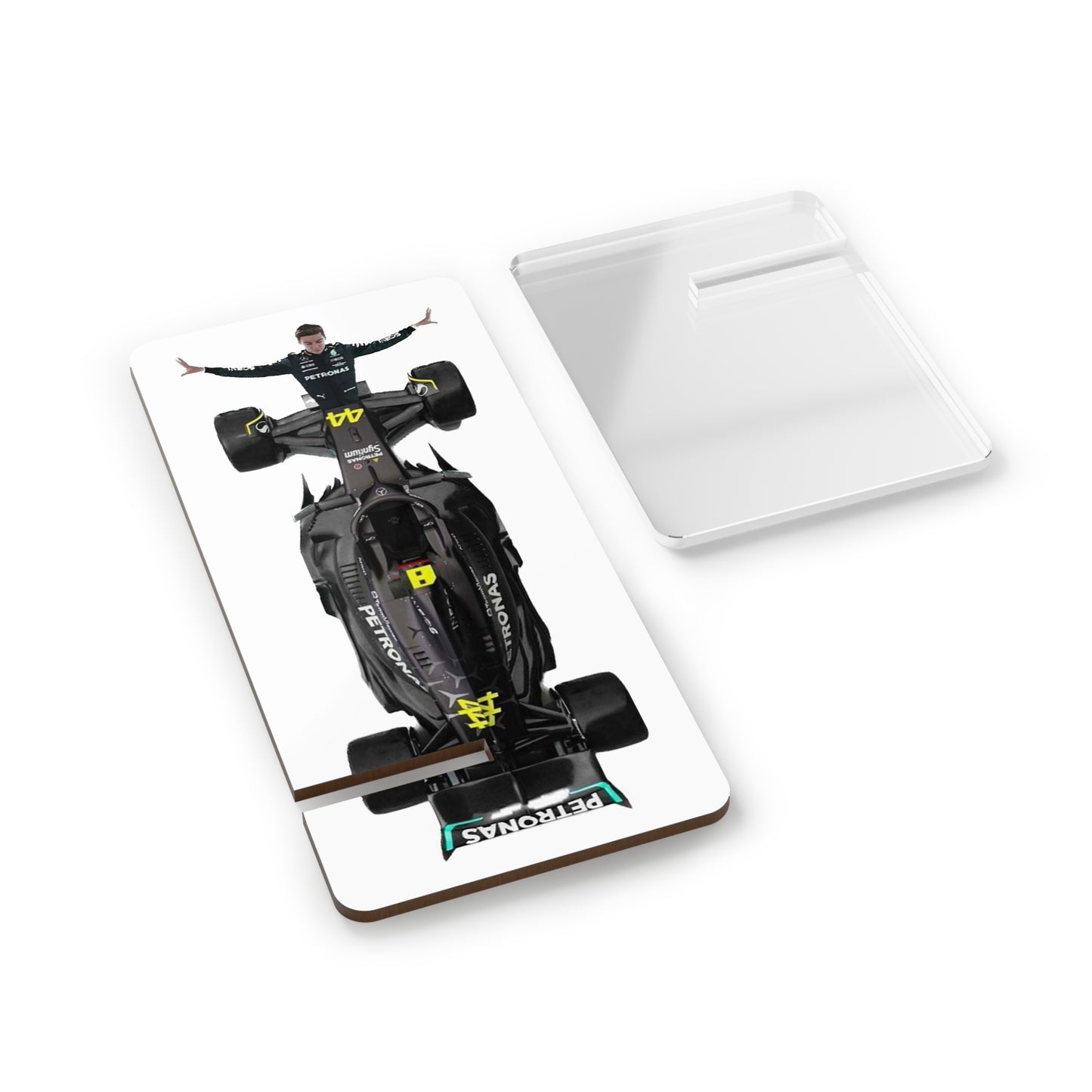 F1 Funny George Russell | Merc Merch | Mobile Display Stand for Smartphones