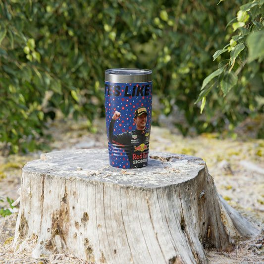Max 'Tastes Like Winning' Verstappen! | F1 Fan Merch | Ringneck Tumbler, 20oz