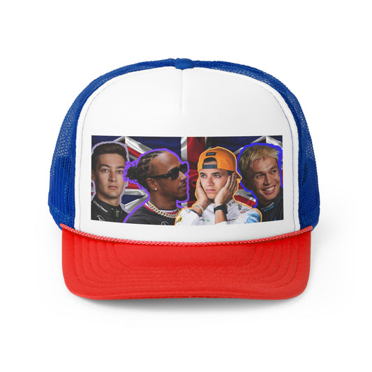 'Brit Crew' F1 | Lando, Lewis, George and Alex | Trucker Cap
